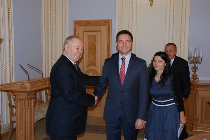 Kristian Vigenin held talks with the President and the Chairman of the Parliament of Ukraine 